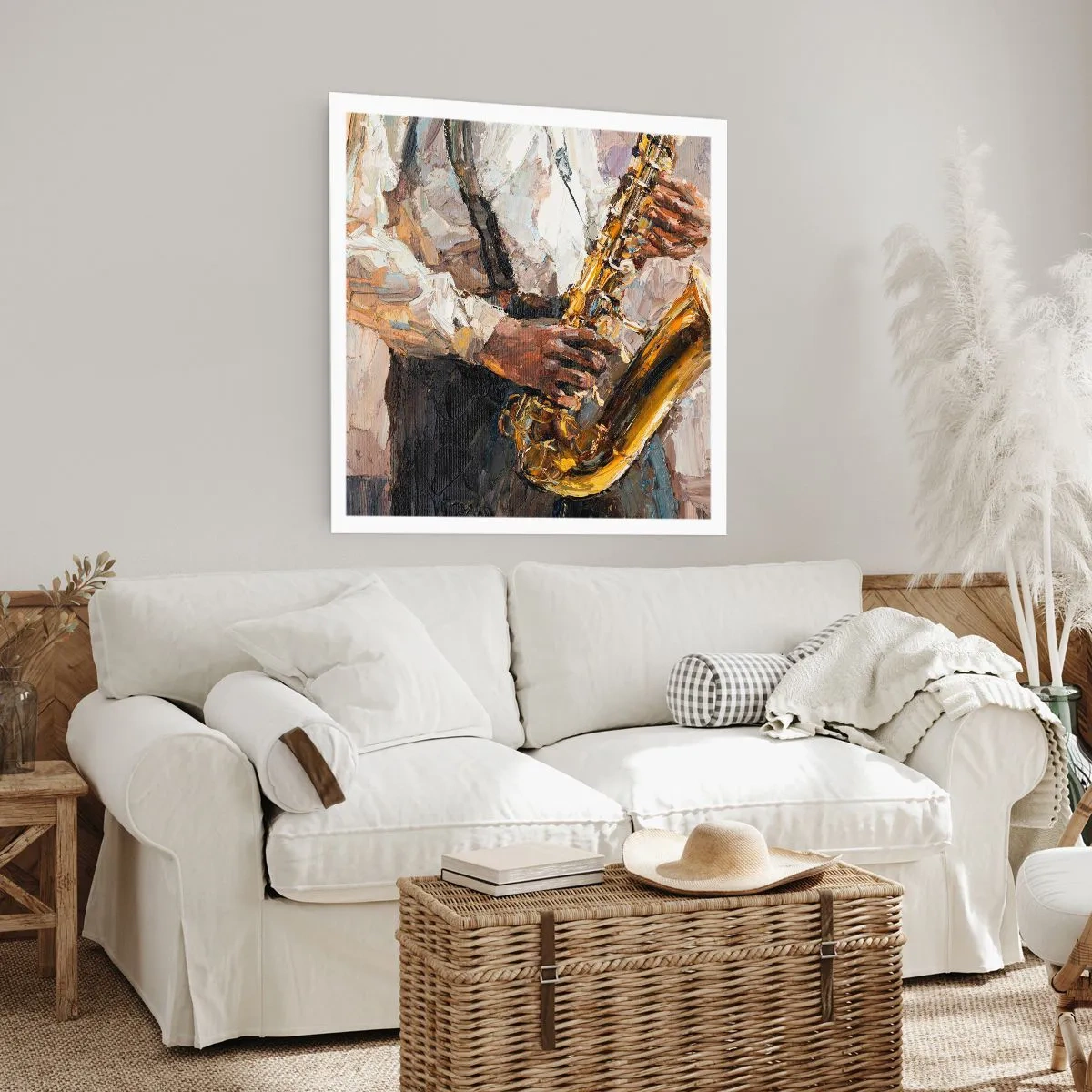 Affiche - Poster - C'est l'heure du solo - 30x30 cm