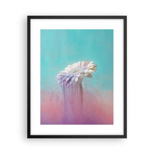 Affiche dans un cadre noir - Poster - Le monde souterrain des fleurs - 40x50 cm