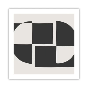 Affiche - Poster - Antithèse - Synthèse - 50x50 cm