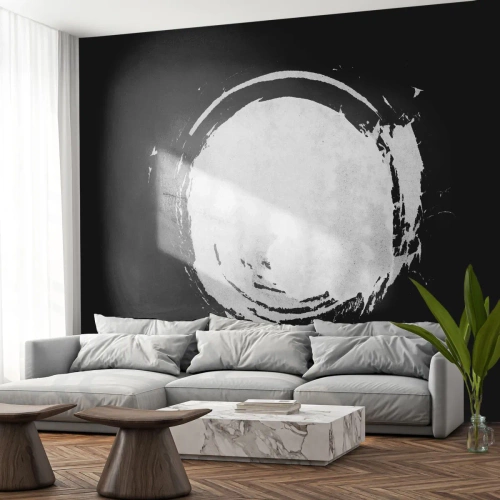 Papier Peint Photo Premium Canvas - Belle sortie - Roue, Planète, Lune - 150x105 cm