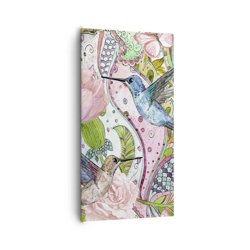 Impression sur toile - Image sur toile - Empêtré dans les vignes - 65x120 cm