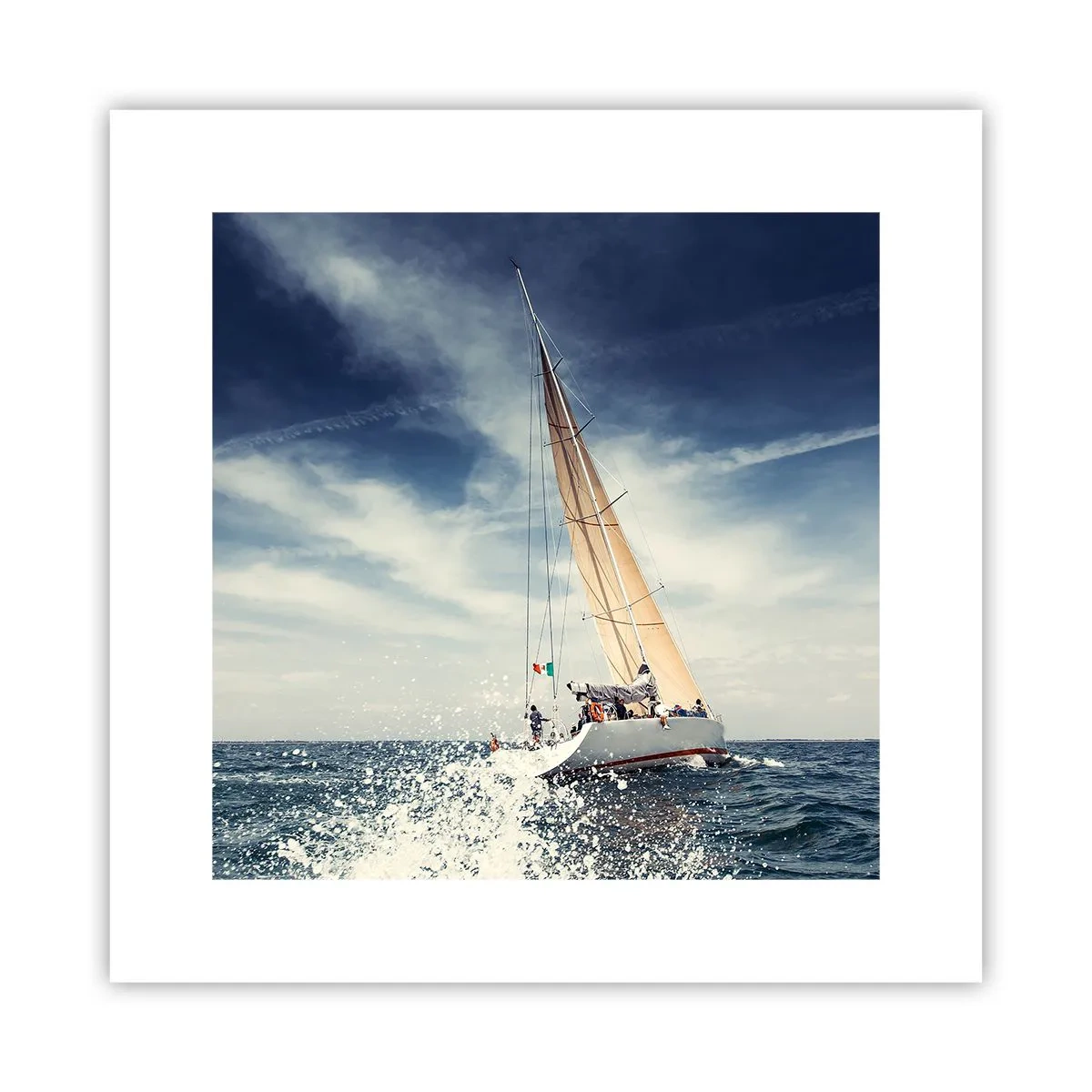 Affiche - Poster - Ils ne nous rattraperont pas ! - 30x30 cm