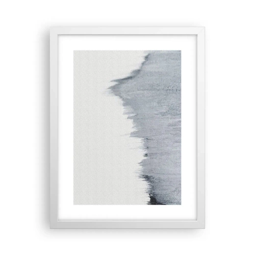 Affiche dans un cadre blanc - Poster - Une esquisse mystérieuse - 30x40 cm