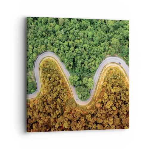 Impression sur toile - Image sur toile - Frontieres et differences - 40x40 cm