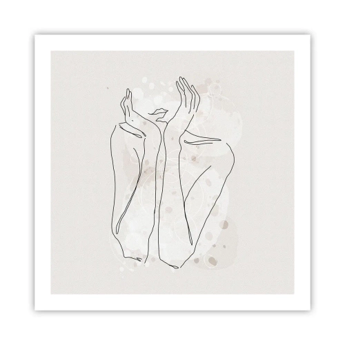 Affiche - Poster - Instant de rêve - 60x60 cm