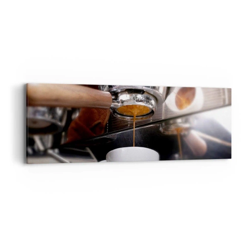 Impression sur toile - Image sur toile - Bon moment de la journée - 90x30 cm