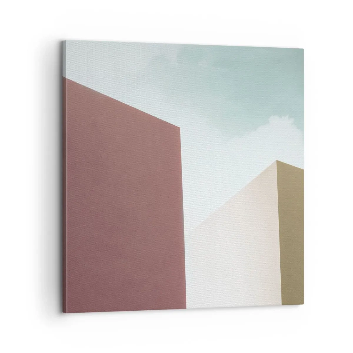 Impression sur toile - Image sur toile - La géométrie d'un été ensoleillé - 60x60 cm