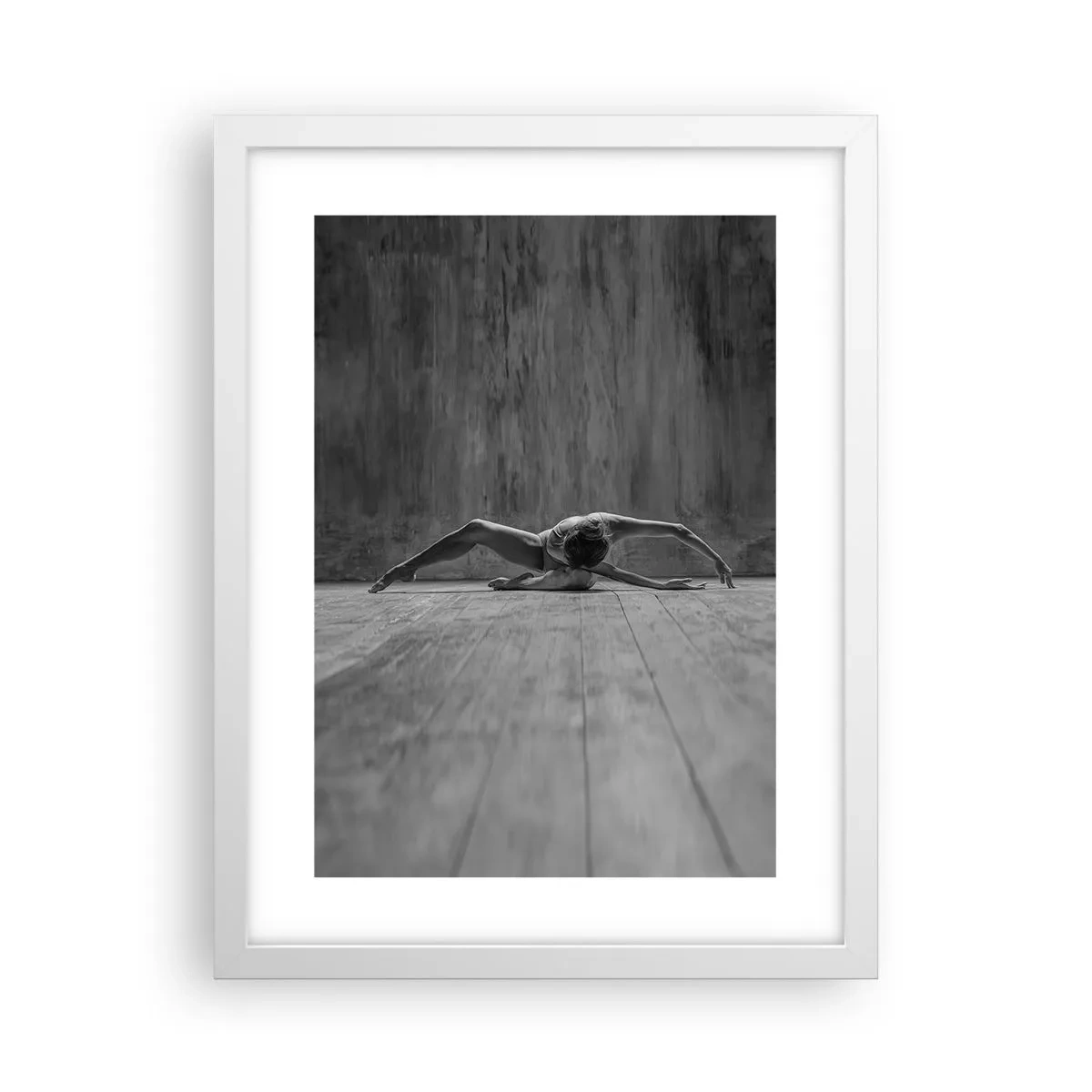 Affiche dans un cadre blanc - Poster - Symétrie trouvée - 30x40 cm