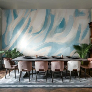 Papier Peint Autocollant Deluxe Sticker - Brise printanière - Morceau, Brillant, Pastel - 450x315 cm