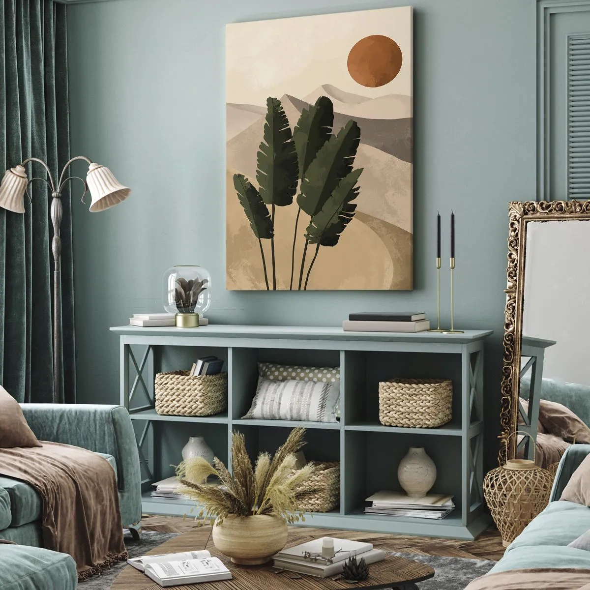 Impression sur toile - Image sur toile - Le triomphe de la vie - 45x80 cm