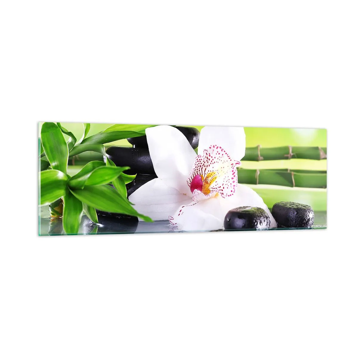 Impression sur verre - Image sur verre - Raffraîchissement de fraîcheur - 90x30 cm