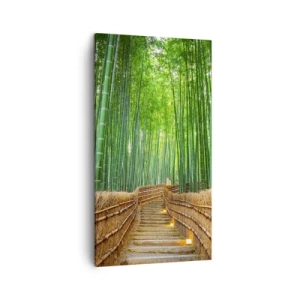 Impression sur toile - Image sur toile - L'essence de la nature asiatique - 45x80 cm