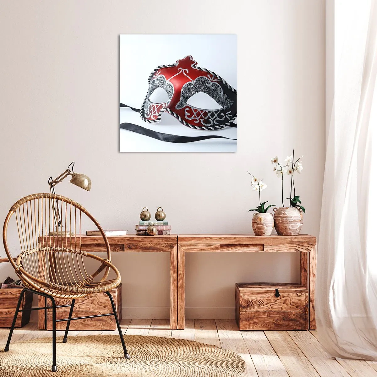 Impression sur toile - Image sur toile - Invitation au bal - 60x60 cm