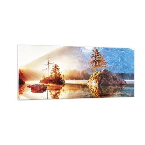 Impression sur verre - Image sur verre - La nature sous un nouveau jour - 100x40 cm