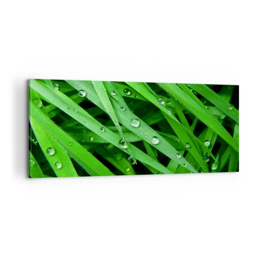 Impression sur toile - Image sur toile - Jouez dans le vert - 100x40 cm