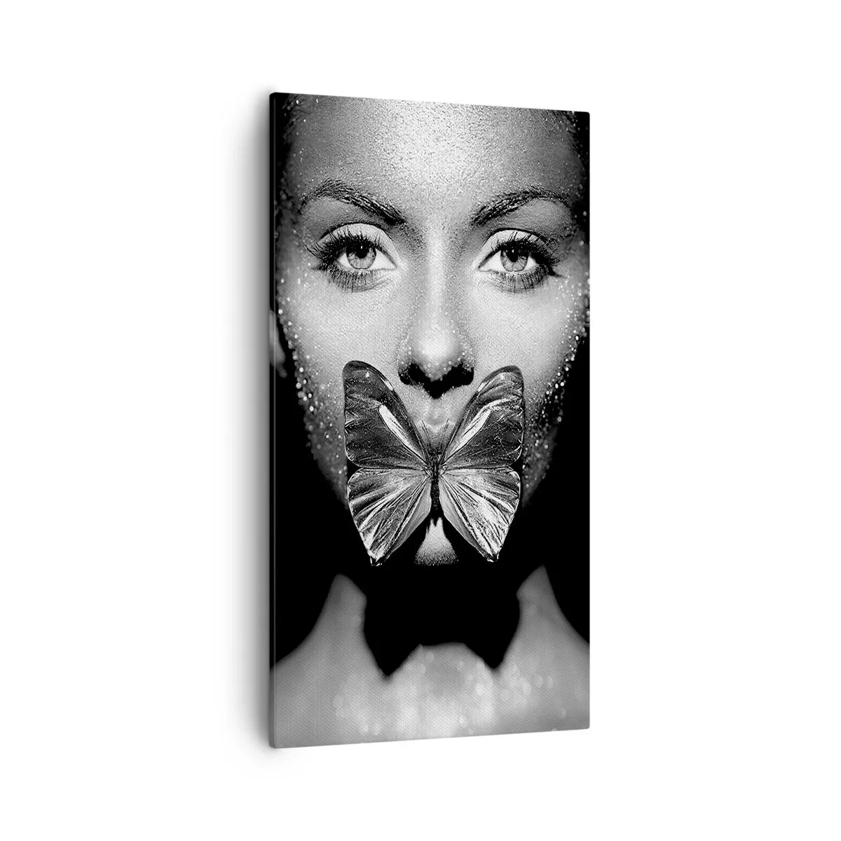 Impression sur toile - Image sur toile - Baiser papillon - 55x100 cm