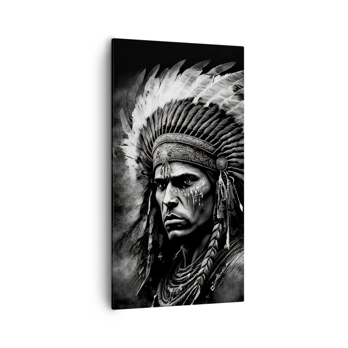 Impression sur toile - Image sur toile - Un leader et un guerrier - 55x100 cm