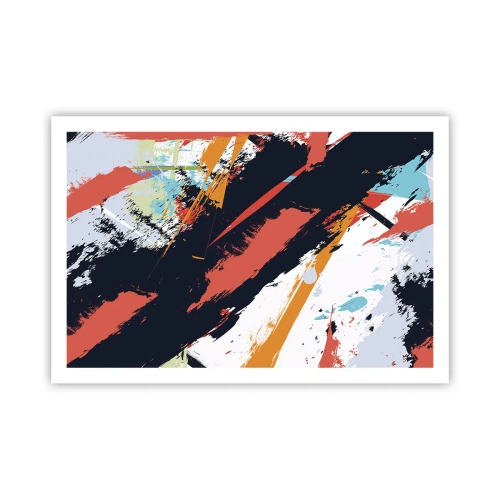 Affiche - Poster - Composition dynamique - 91x61 cm