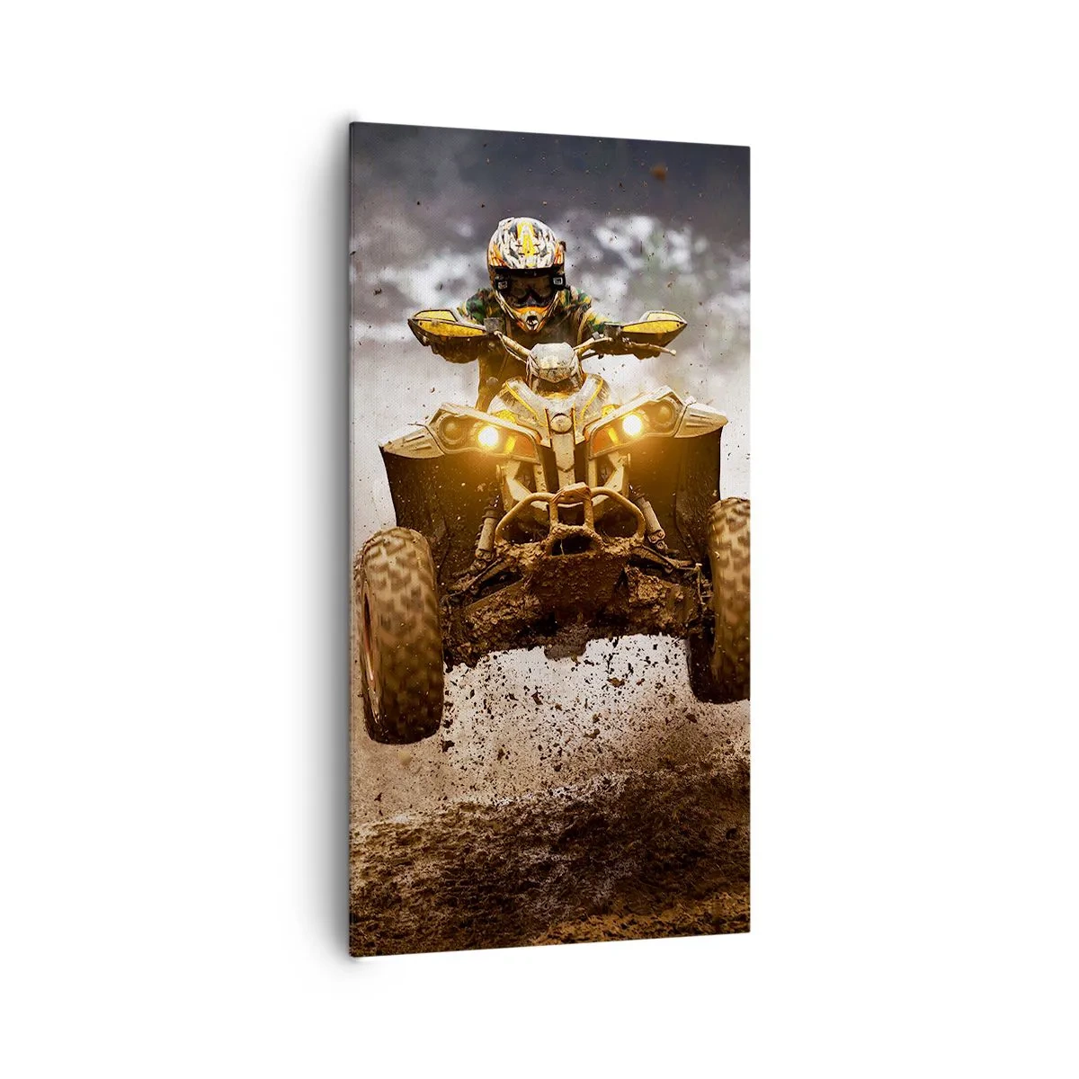 Impression sur toile - Image sur toile - No risk no fun - 65x120 cm