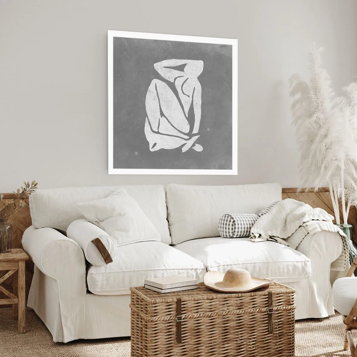 Affiche - Poster - En pensée - 30x30 cm