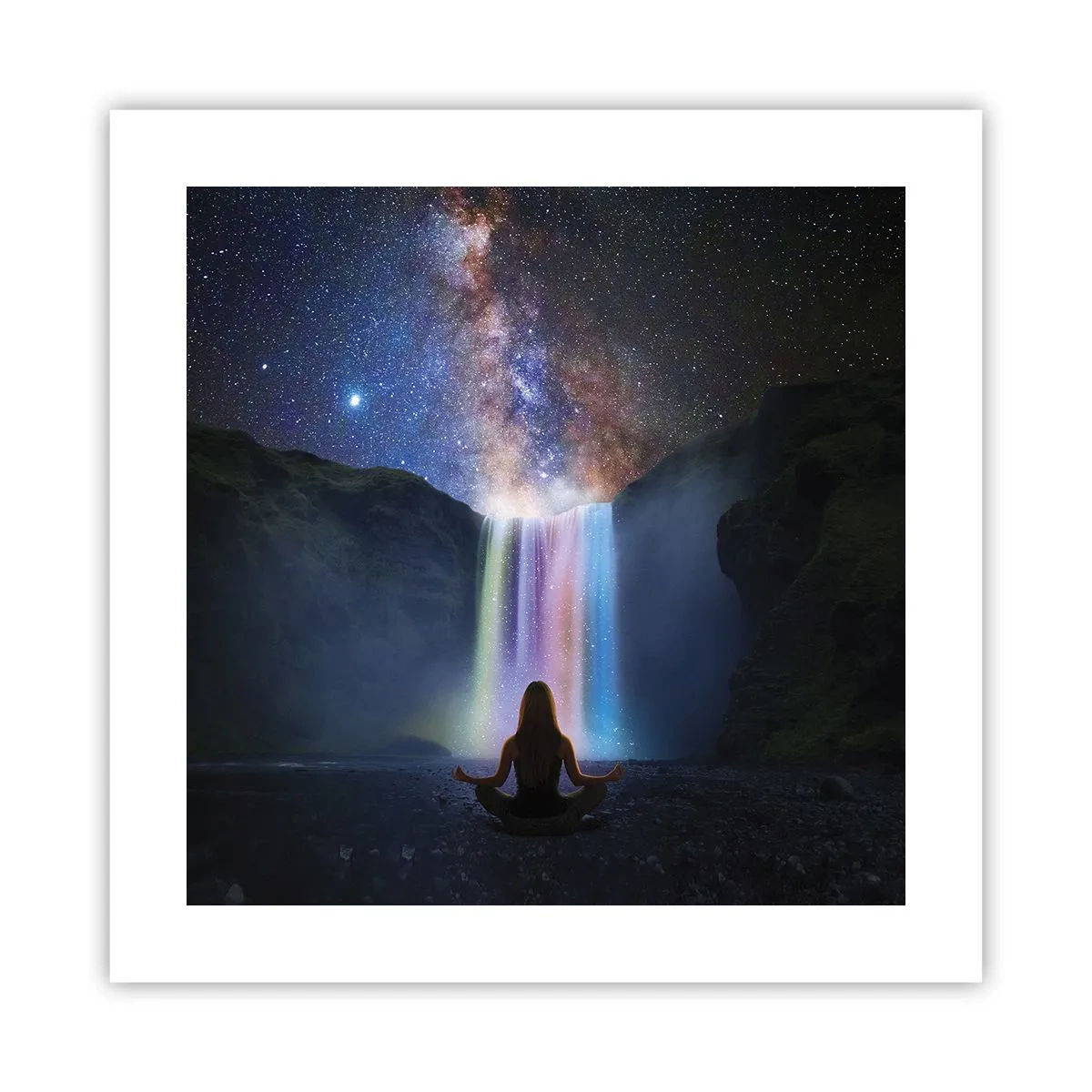 Affiche - Poster - Harmonie absolue - 40x40 cm