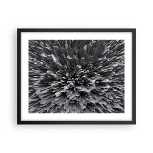 Affiche dans un cadre noir - Poster - Ça ne peut pas être plus dur que ça - 50x40 cm