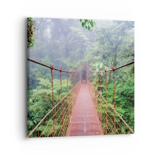 Impression sur toile - Image sur toile - Suspendu sur les couronnes - 30x30 cm