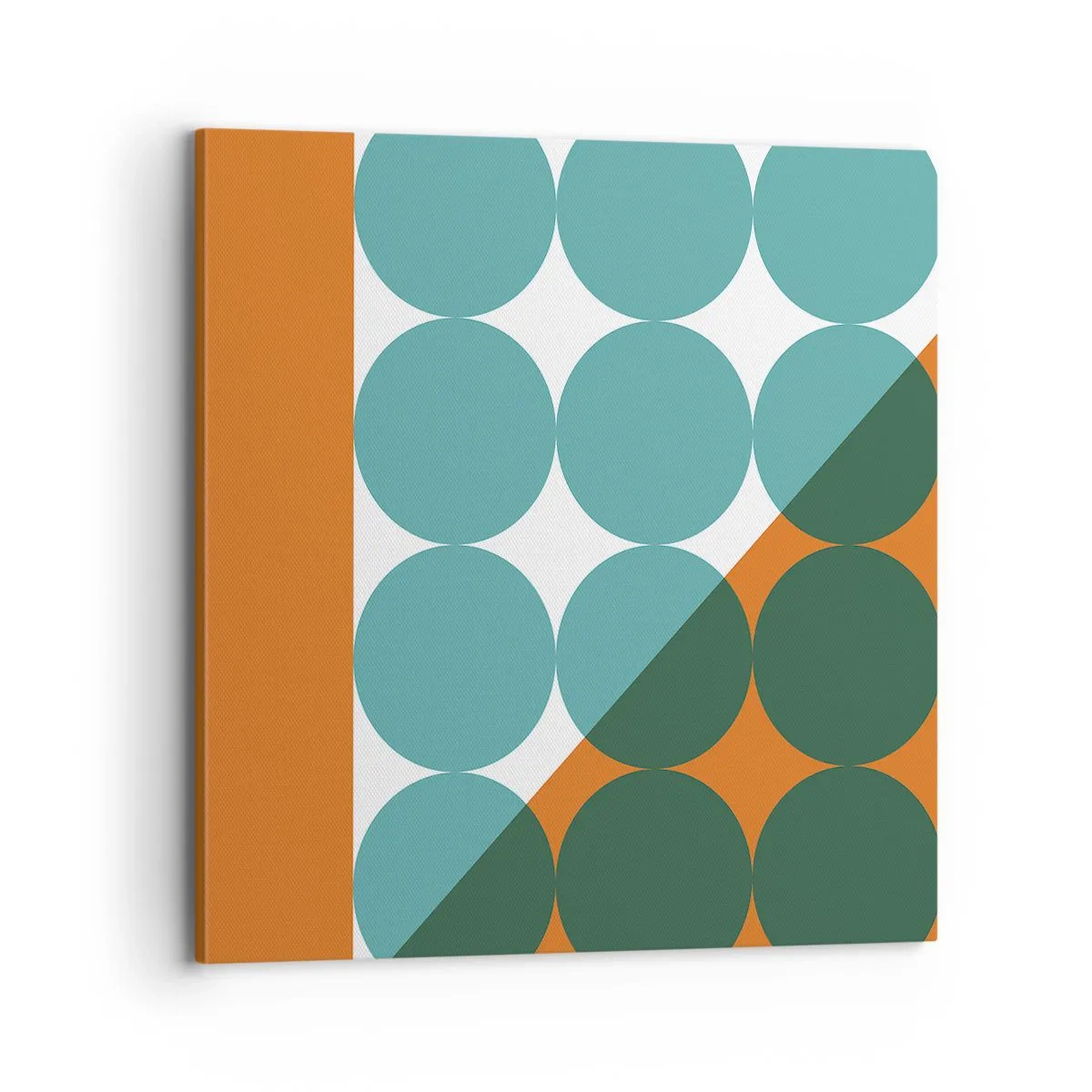 Impression sur toile - Image sur toile - En haut et en diagonale - 70x70 cm