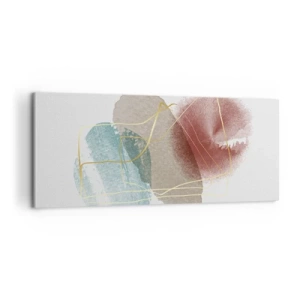 Impression sur toile - Image sur toile - Coraux de l'espace - 100x40 cm
