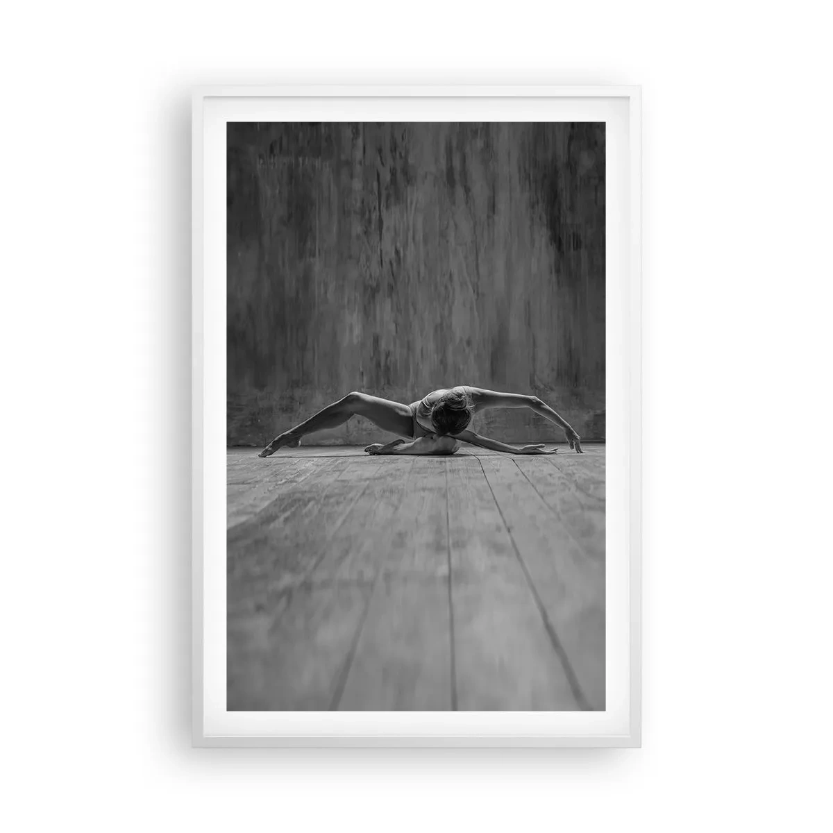 Affiche dans un cadre blanc - Poster - Symétrie trouvée - 61x91 cm