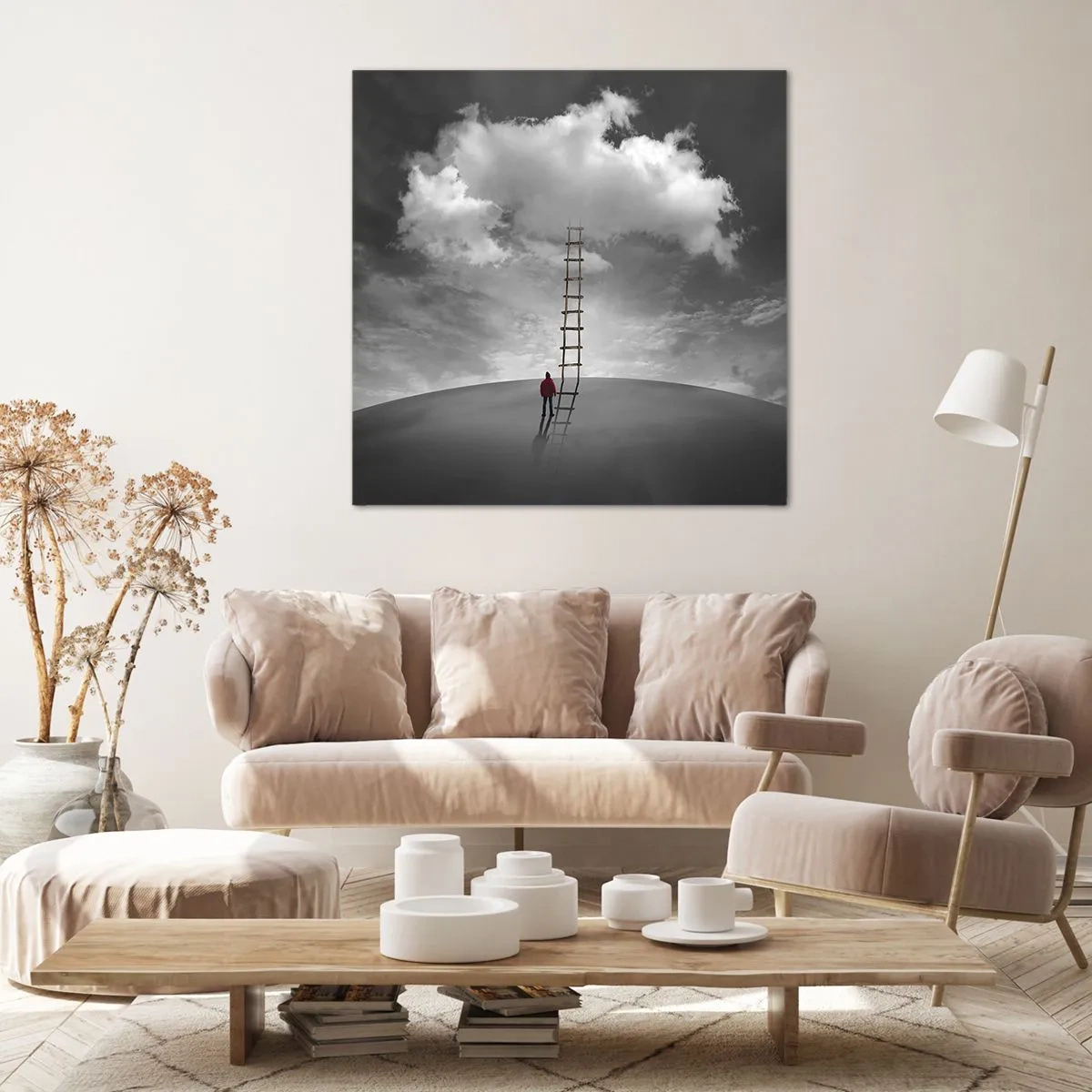 Impression sur toile - Image sur toile - Tout est possible - 40x40 cm