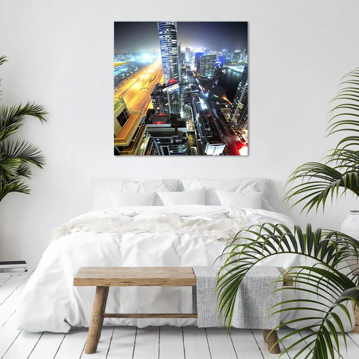 Impression sur toile - Image sur toile - Un miracle dans le désert - 70x70 cm