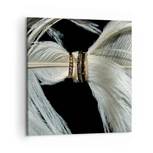 Impression sur toile - Image sur toile - ... et je ne te laisserai pas ... - 50x50 cm