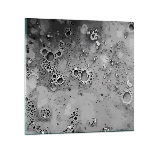 Impression sur verre - Image sur verre - Comme un paysage lunaire - 60x60 cm