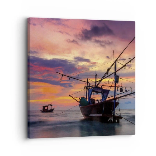 Impression sur toile - Image sur toile - Soirée exotique - 30x30 cm