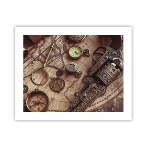 Affiche - Poster - L'aventure appelle - 50x40 cm