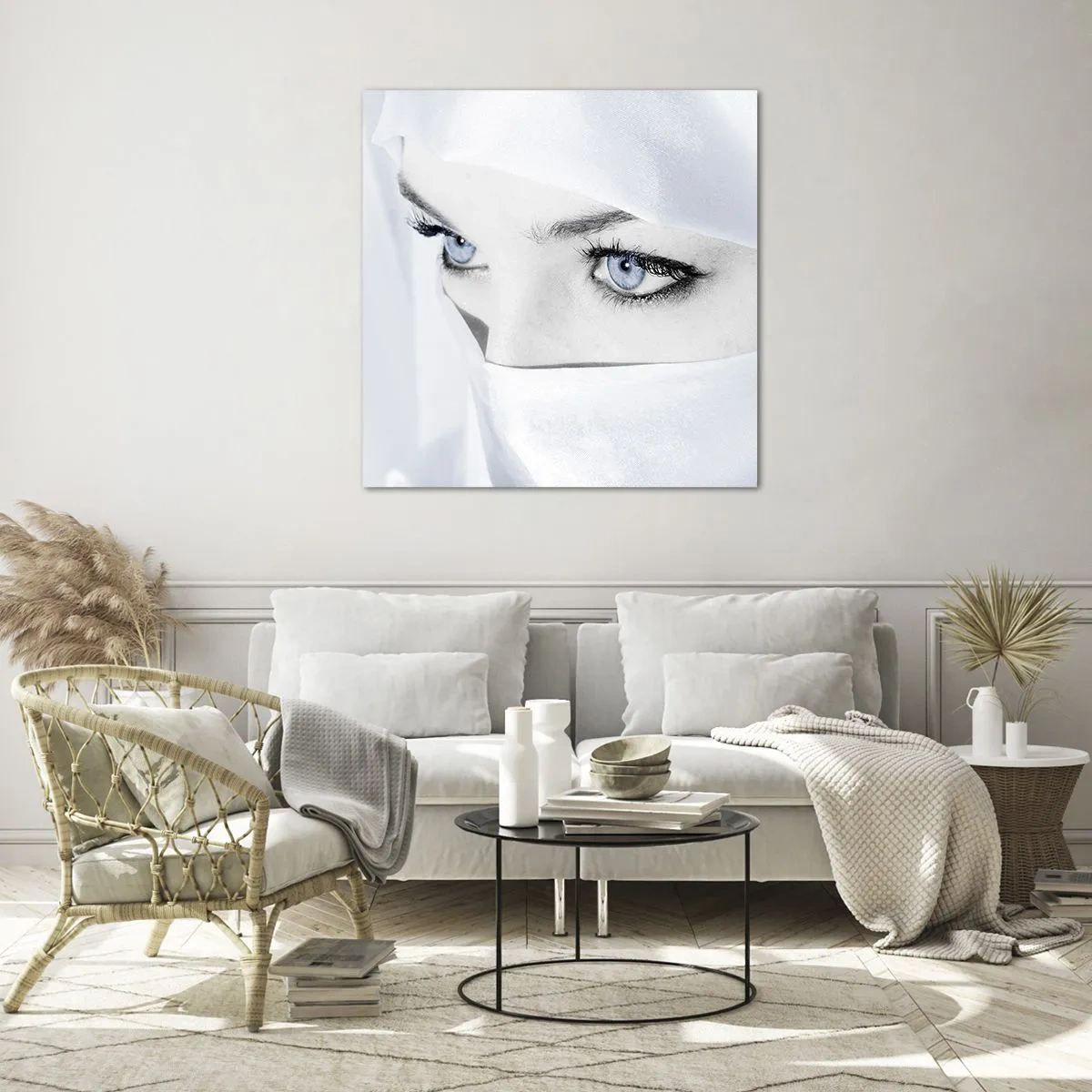 Impression sur verre - Image sur verre - Directement des mille et une nuits - 40x40 cm