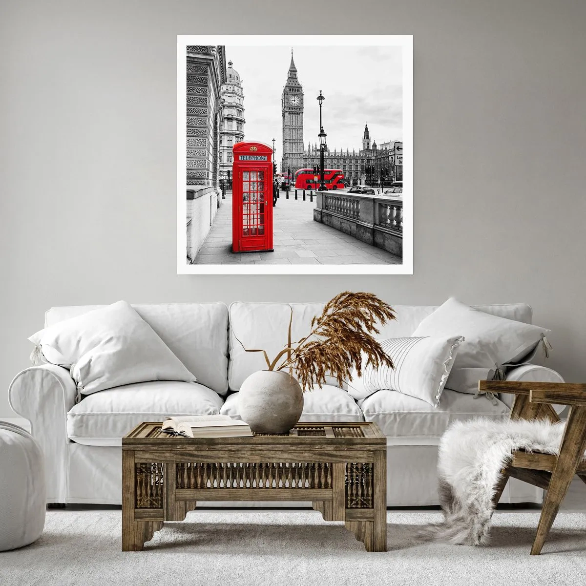 Affiche - Poster - Sans aucun doute Londres - 50x50 cm