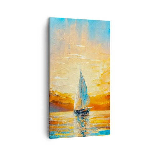Impression sur toile - Image sur toile - Expédition en or - 45x80 cm