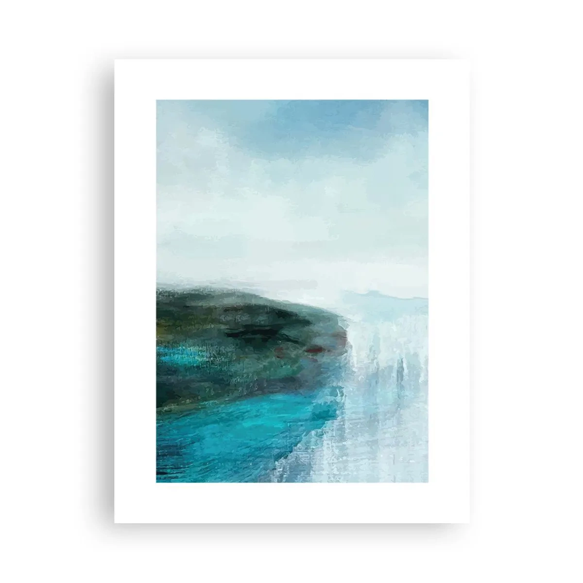 Affiche - Poster - Abstraction nautique - 30x40 cm