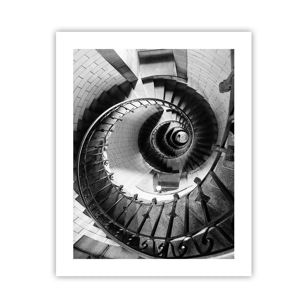 Affiche - Poster - De plus en plus haut - 40x50 cm