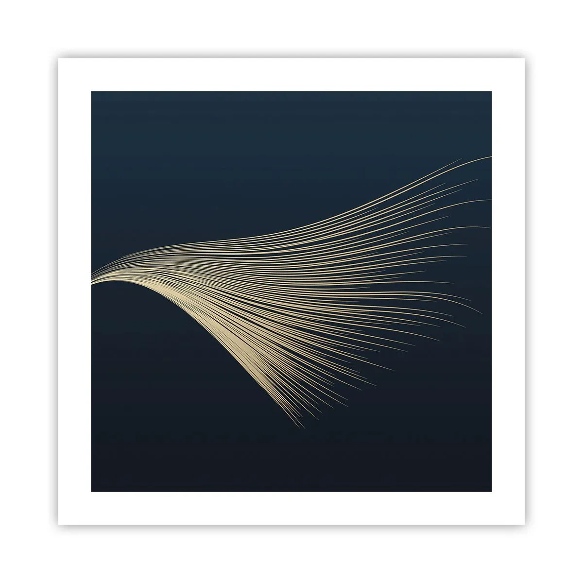 Affiche - Poster - Comme les cheveux d'un ange - 50x50 cm