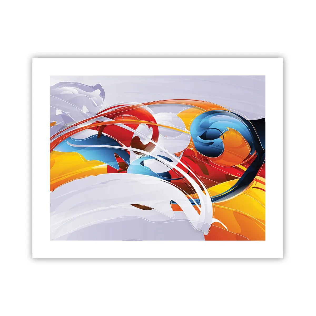 Affiche - Poster - La danse des éléments - 50x40 cm