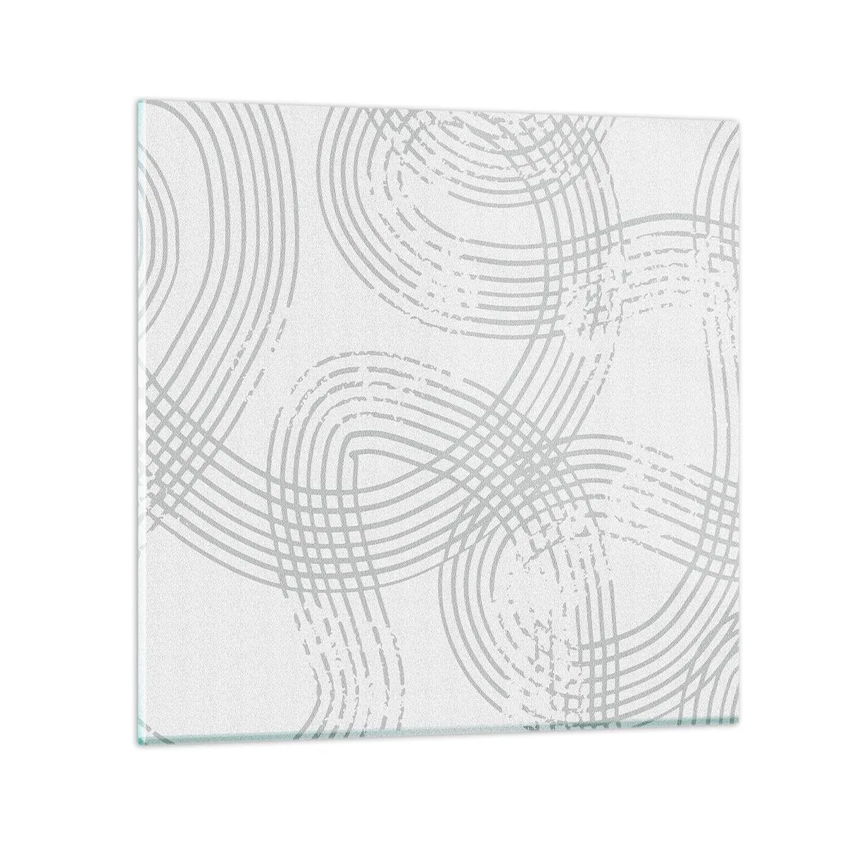 Impression sur verre - Image sur verre - Il n'y a pas de chemin droit - 50x50 cm