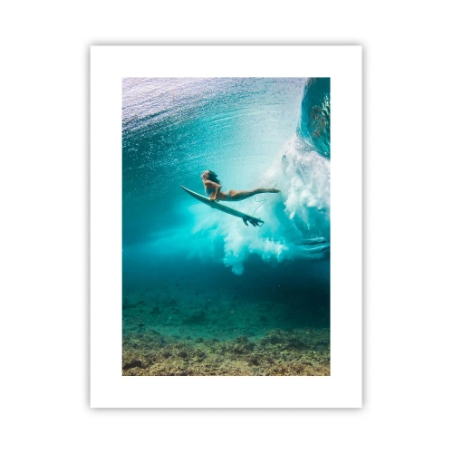 Affiche - Poster - Monde sous marin - 30x40 cm