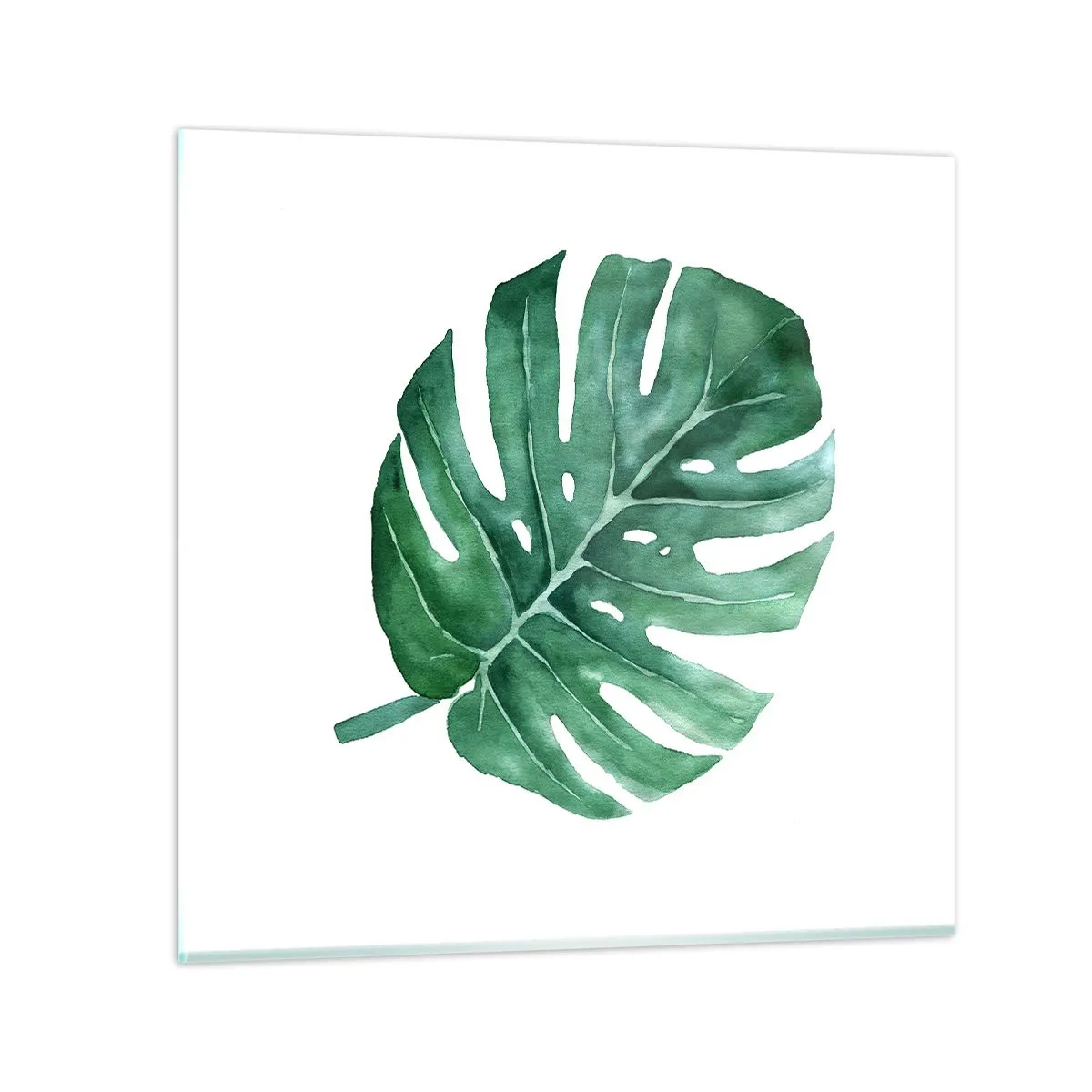 Impression sur verre - Image sur verre - Concept vert - 40x40 cm