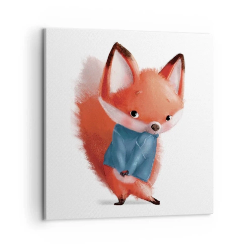 Impression sur toile - Image sur toile - Est-ce que ça me va? - 60x60 cm