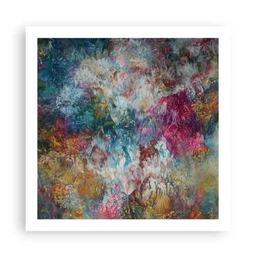 Affiche - Poster - En pleine floraison - 60x60 cm