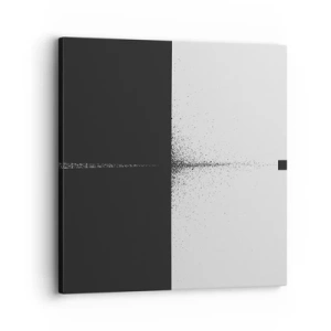 Impression sur toile - Image sur toile - Droit au but - 30x30 cm