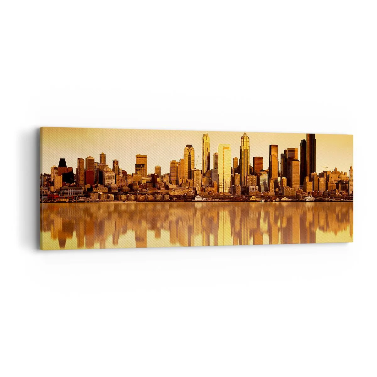 Impression sur toile - Image sur toile - Le silence de la métropole - 90x30 cm